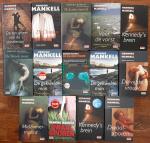 Henning Mankell - 14 DELEN waaronder 6 boeken uit de Inspecteur Wallander reeks (voor titels zie foto's)