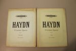 HAYDN, Joseph - 30 Berühmte Quartette für 2 Violinen, Viola und Violoncello. Band I (14 Quartette): a,Violine I + b,Violine II + c,Viola + d,Violoncello
