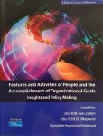 Van Zuilen R.W. - Features and activities of people and the accomplishments of organizational goals: insights and policy-making