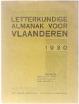 Voorde, Urbain Van De - Letterkundige Almanakvoor Vlaanderen 1930