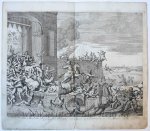 Luyken, Jan (1649-1712) - [Antique print, etching] 'De mislukte aanslag des hartogen van Anjou op Antwerpen in den jaare 1583'; French Fury, 1583, published 1679.