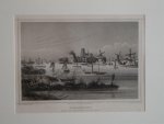 Dordrecht. - Dordrecht. Gezien van steenekamer, over de rivier.