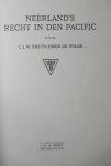 Kretschmer de Wilde, C.J.M. - Neerland's recht in den Pacific