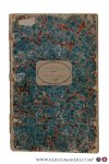 (Manuscript) A. R. Happel - Lessen voor de algebra of stelkunst of Verschillende bewerkingen van stelkunstige grootheden. 1ste & 2de stukje.