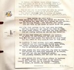 (W.O. II). RIJMELAAR, Dr. De - Literaire nonsens I. (Typoscript met versjes uit het soldatenleven, 1939-1947).