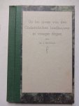 Hullu, J. de. - Uit het leven van den Cadzandschen landbouwer in vroeger dagen.