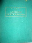 Enk, Dr. P.J. - Latijnse letterkunde