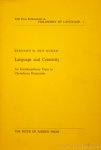 CHOMSKY, N., OUDEN, B.D. DEN - Language and creativity. An interdisciplinary essay in Chomskyan humanism.