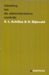 Achilles & Bijleveld - Inleiding tot de administratieve controle