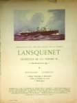 Collective - Buildingplan for modelling Lansquenet escorteurs de 325 tonnes W121, 1949