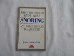 Parmentier Marc M - What you should know about snoring and what you can do about it