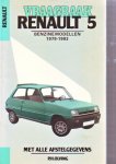 p.h.olving - renault 5 benzine modellen 1979-1983