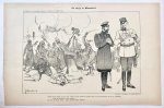 Braakensiek, Johan (1858-1940) - [Original lithograph/lithografie by Johan Braakensiek] De strijd in Macedonië, 6 September 1903, 1 pp.