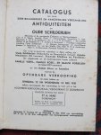  - Catalogus veiling ANTIQUITEITEN EN OUDE SCHILDERIJEN 12 en 13 mei 1931