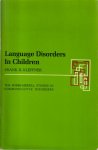 Kleffner, Frank R. - Language Disorders In Children
