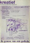 Lionel Deflo [Red.] , Herman de Coniinck 261367, Roland Jooris 11413, Patricia Lasoen 16912, Paul Snoek 10933, Hedwig Speliers 12076,  E.A. - De genese van een gedicht Kreatief Literair-en kunstkritisch tijdschrift nov. 1977
