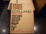 Nijland, G.J. - Mijn Land, reeks plaatjes albums  deel 1 t/m 11