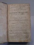 Morell, Th. D.D. - An Abridgement. Of the last quarto edition of Ainsworth's Dictionary, English and Latin. The English part, being enriched with an addition of some Thousand Words from Good Authority; and the Latin part consisting only of such Words as are purely Clas