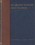[Thompson, A. Th. C.] - De groote denkers der eeuwen...Ernst Hackel en zijn monisme