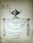 Ravel, Maurice: - Le tombeau de Couperin. 6 pièces pour piano