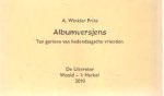 Winkler Prins, A. - Albumversjens. Ten gerieve van hedendaagsche vrienden Winkler Prins, A. - Albumversjens. Ten gerieve van hedendaagsche vrienden