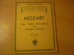 Mozart; Wolfgang Amadeus  (1756–1791) - Mozart, Wa 4 Horn Concertos & Concert Rondo Hrn/Pf