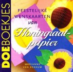 Marianne van Bekkum - Feestelijke wenskaarten van Honingraatpapier