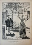 Braakensiek, Johan (1858-1940) - [Original lithograph/lithografie by Johan Braakensiek] De beide geallieerden, 29 Augustus 1897, 1 pp.