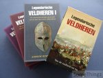 Andrew Roberts (red.). - Legendarische veldheren van de oudheid tot nu. I. De onoverwinnelijke generaals tot en met het eerste millennium. II. De onoverwinnelijke generaals van het jaar duizend tot Napoleon. III. De onoverwinnelijke generaals vanaf Napoleon. [3 vols.]