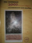 diverse auteurs - DEG Jahrbuch 2003 Exlibriskunst und Graphik