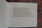 Meckama, Hessel. - Drie gedichten en een dilemma. [ Beperkte oplage, maar aantal niet vermeld ].