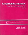 Hallahan, Daniel P. / Kauffman, James M. - Exceptional children: introduction to special education