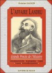 SAGNIER, CHRISTINE. - AFFAIRE LANDRU.