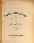 Liszt, Franz: - [R 106, 5] Rhapsodies Hongroises pour le piano. No. [Stempel] 5