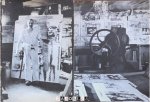 Karel Appel - Anton Heyboer schilderijen Stedelijk Museum 1976 /  Uitnodiging boekpresentatie Liefde als kunst