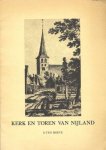 S, Ten Hoeve - Kerk en toren van Nijland