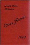 GOLDSTEIN, M.E. [Ed.] - The 'British Chess Magazine' - Chess Annual 1926.