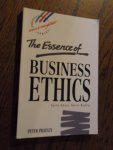 Pratley, Peter - The Essence of Business Ethics (Essence of Management Series)