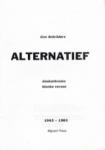 Schröders, Con  - Alternatief. donkerbruine blanke verzen 1943-1983
