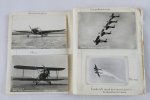 zelf geschreven - Uniek!!! Zelfgeschreven boekje met teksten en ansichtkaarten van vliegtuigen 1939-1950 (7 foto's)