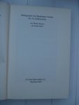Kayser, Werner und Dehn, Claus - Bibliographie der Hamburger Drucke des 16.Jahrhunderts.