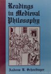 SCHOEDINGER, A.B. - Readings in medieval philosophy.