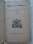 N.n.. - Zeeuwsch jaarboekje en Middelburgsche naamwijzer 1885. 160e jaargang.