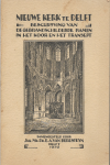 Beresteyn, Jhr.Mr.Dr.E.A. van - Nieuwe Kerk te Delft, beschrijving van de gebrandschilderde ramen in het koor het transept