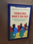 Geffen, Grethe van - Verschil moet er zijn. De kritische succesfactoren voor diversiteitsmanagement