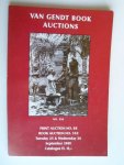 Catalogus Van Gendt Book Auctions - Auction no 256