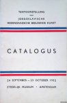 Kasanin, M. (inleiding) - Tentoonstelling van Joegoslavische hedendaagsche beeldende kunst: catalogus