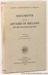 SAYLES, G. O. (ed.). - Documents on the affairs of Ireland before the King's council. SAYLES, G. O. (ed.). - Documents on the affairs of Ireland before the King's council.