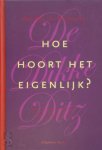 Reinildis van Ditzhuyzen 232121 - Hoe hoort het eigenlijk? Naar het klassieke boek van Amy Groskamp-ten Have