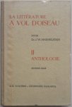 Marmelstein J W - La Litterature a vol D'oiseau  II Anthologie